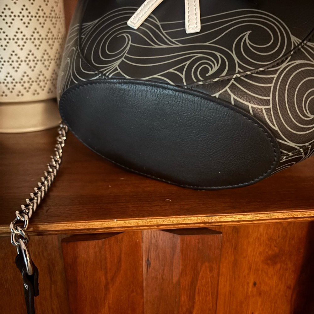 Loungefly Steamboat Willie Black and White Stitch Shoppe Bag - Picture 7 of 7